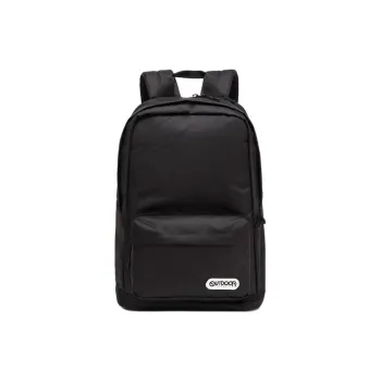 OUTDOOR PRODUCTS Polyester Backpack Unisex Black/Navy Blue