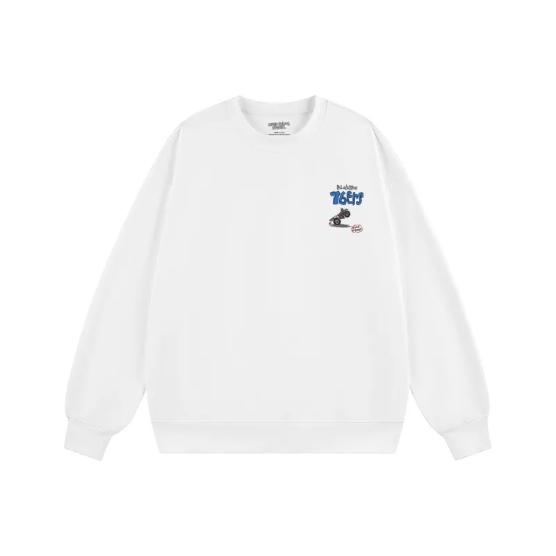 AFTER SCHOOL SPECIAL Sweatshirt Unisex White-0