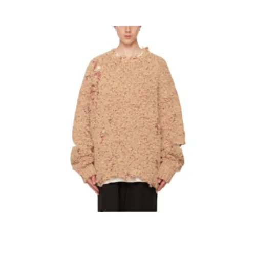 Doublet Sweaters Men Beige