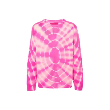 The Elder Statesman Bullseye Thelma Tie-dye Jumper