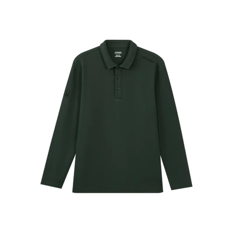 SPYDER MOUNTAIN LIFE Polo Shirt Men's Jasper Turquoise-0