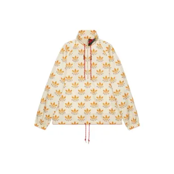 GUCCI X Adidas Trefoil Print Jacket