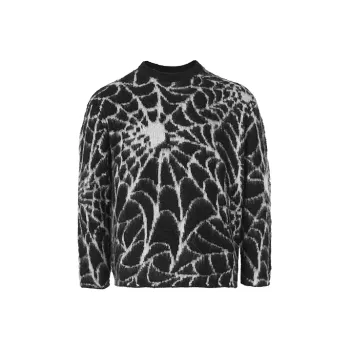 WHOOSIS The Boyhasnopatience Series Sweaters Unisex Black