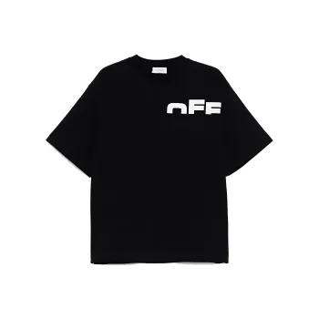 OFF WHITE Off Split Crewneck T Shirt