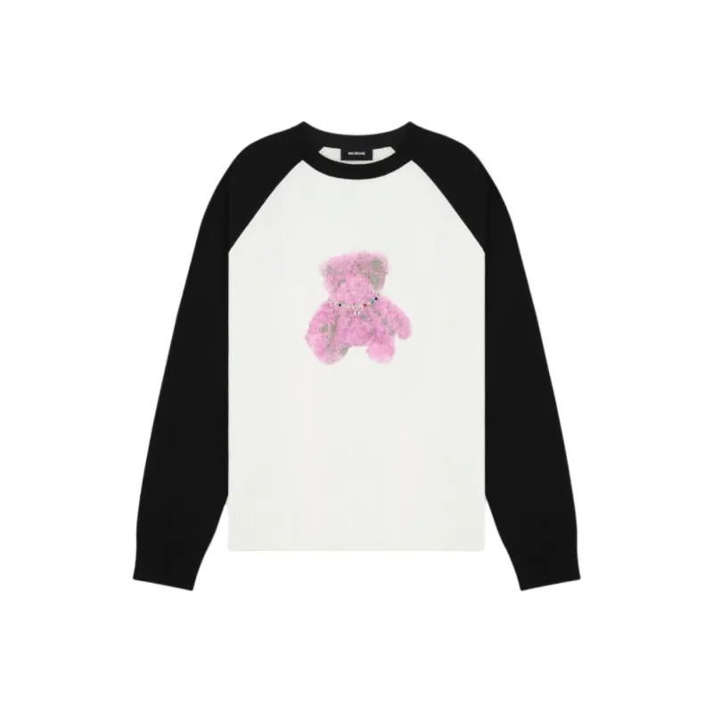 WE11DONE Necklace Teddy Sweater-0