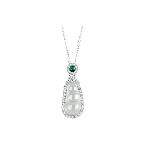 SUNFEEL Water Foam Jade Necklaces Unisex