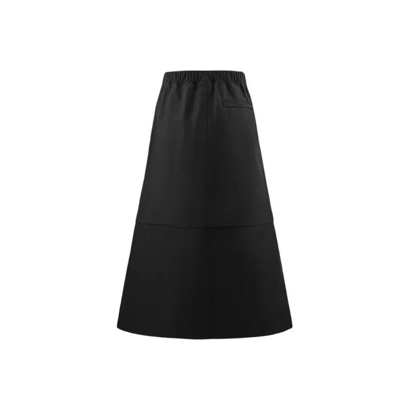 THE NORTH FACE CAMP City Outdoor Collection SS25 Casual Long Skirt Women's JK3/Cosmic Black-1