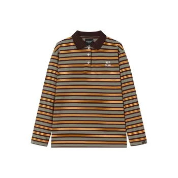 DANGEROUSPEOPLE Polo Shirt Unisex Stripes