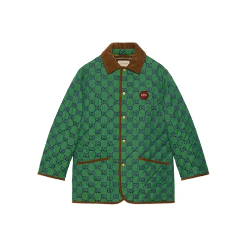 GUCCI Jackets Coats Men's Green