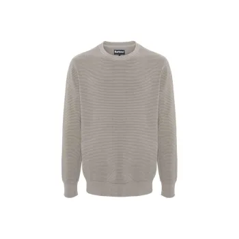 BARBOUR SS24 Sweater Men's Gray