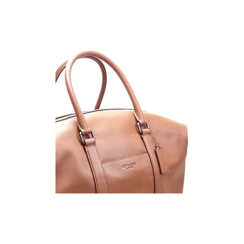 COACH Trekker Smooth Calf Leather Handbag, Crossbody Bag, Travel Bag Men's-4