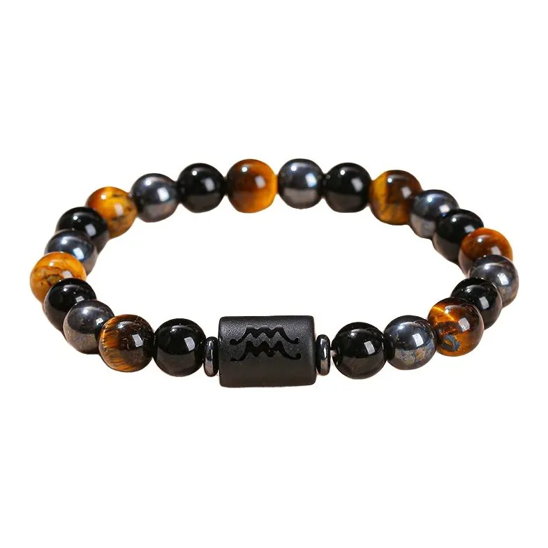 Princess Xuanjie Natural Tiger's Eye Stone Bracelets Unisex-13