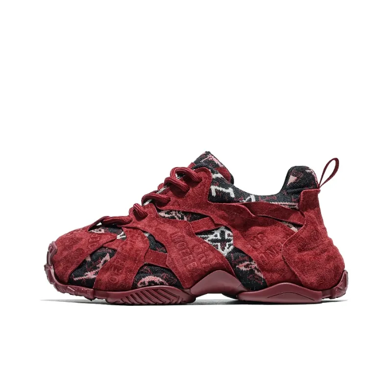 MOERBAI Lava Series Abrasion Resistant, Breathable, Lightweight Low Top Chunky Sneakers Men's-13