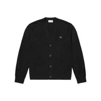LACOSTE Knitwear Men Black