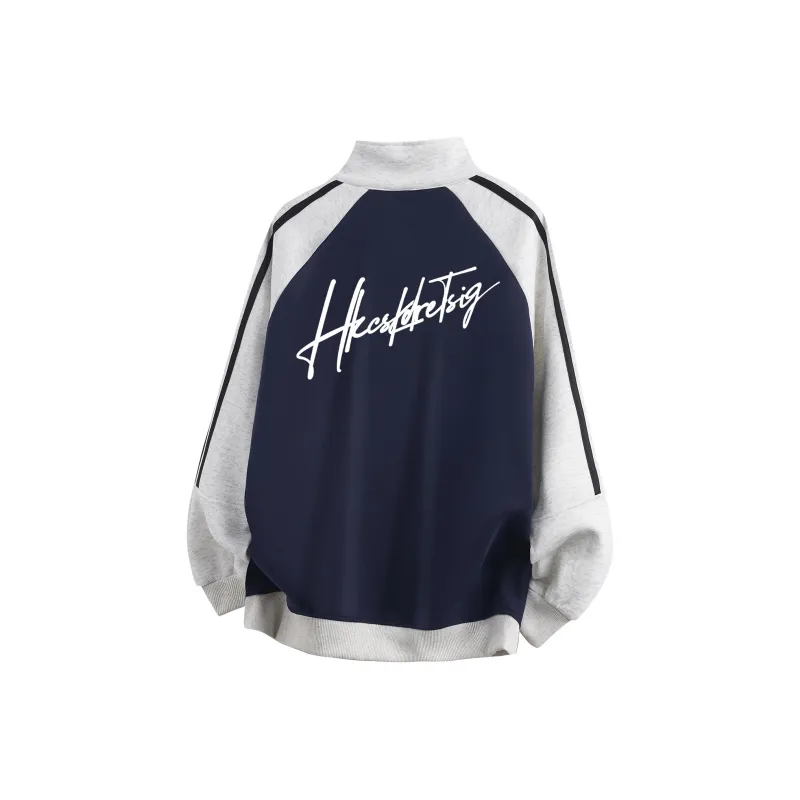 CSKS Jackets Coats Unisex Navy Blue-2
