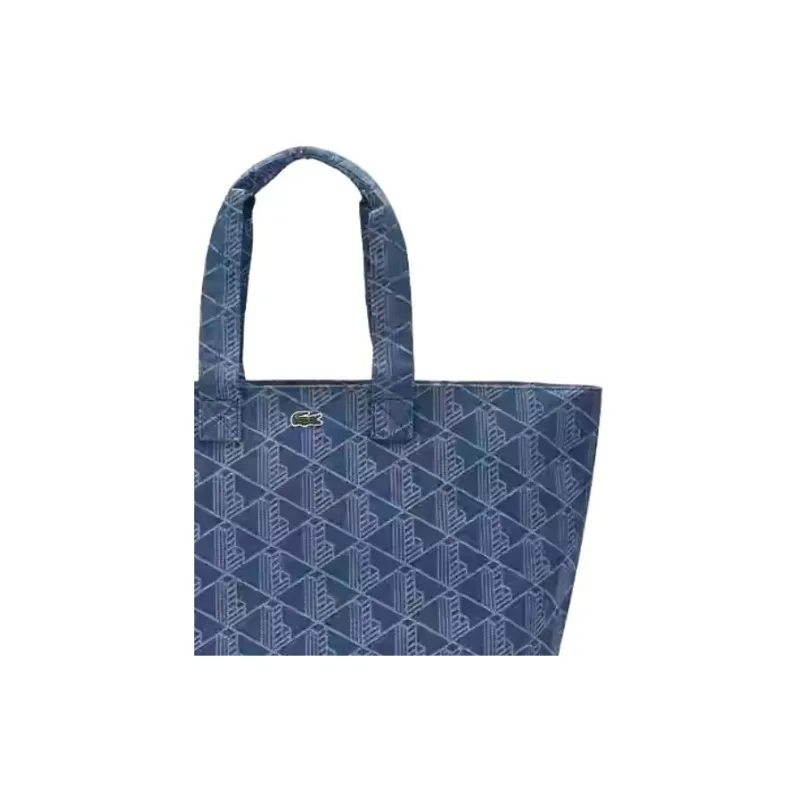 LACOSTE Xl Mono jacquard Tote Bag-1