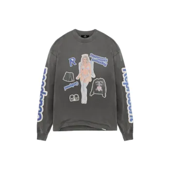 REPRESENT Printed Long sleeve T shirt