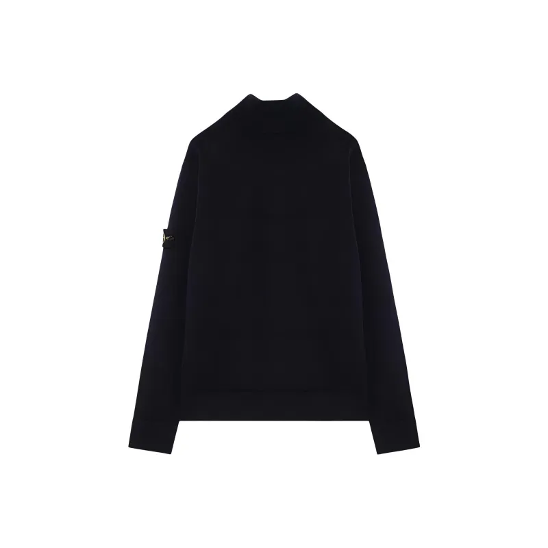 STONE ISLAND Compass Patch High Neck Jumper-1