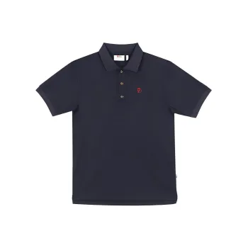 Fjallraven Polo Shirt Men's Marine Blue