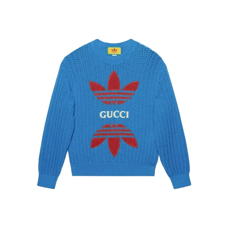 GUCCI x Adidas Sweater Men's Blue-0
