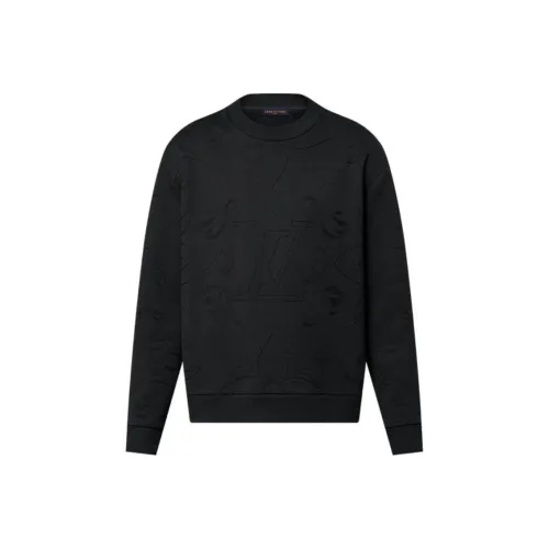 LOUIS VUITTON Embroidered Cotton Jersey Crewneck