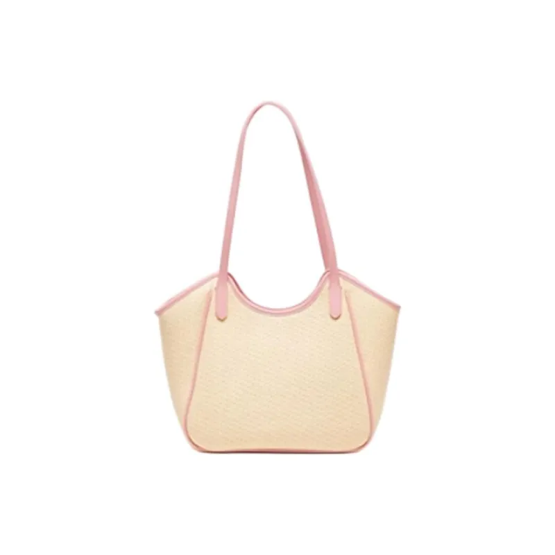Three Blessings PU Tote Bag, Shopping Bag, Handbag, Shoulder Bag Medium Size Women's Multicolor-2