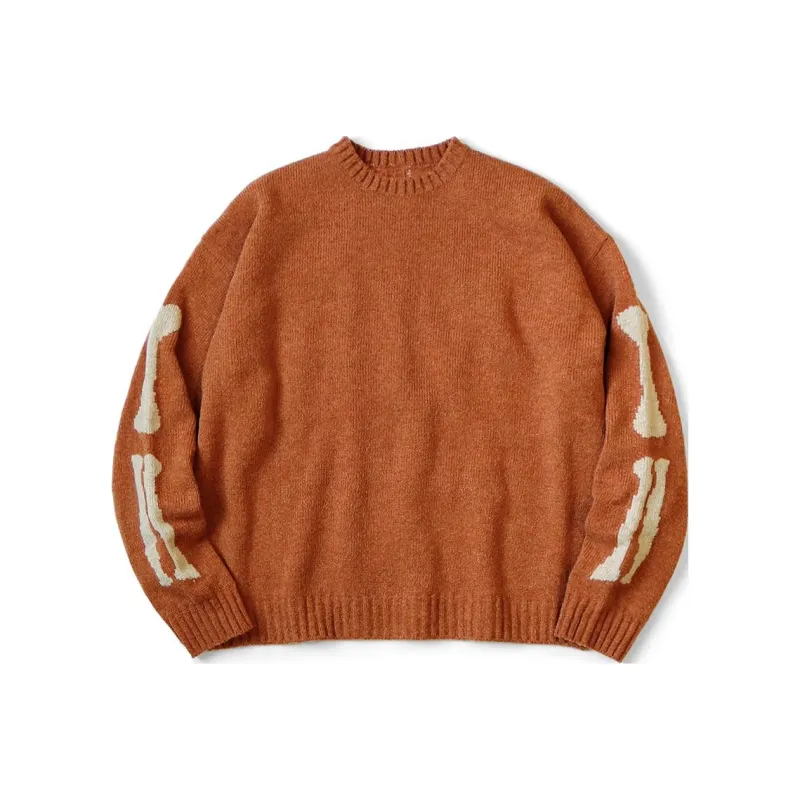 Kapital Bone Crew Sweater-0