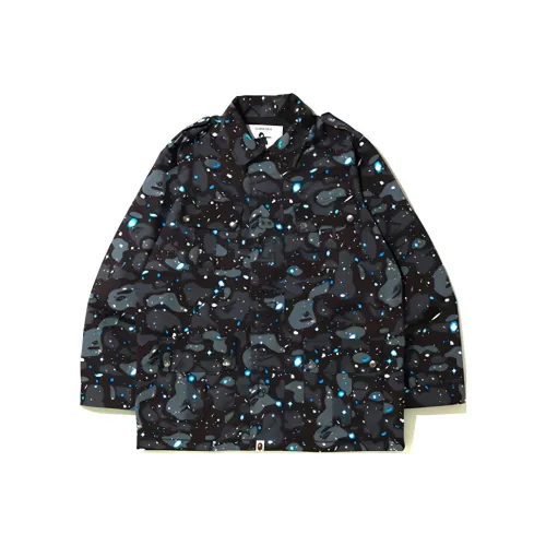 A BATHING APE Space Camo Military Jacket