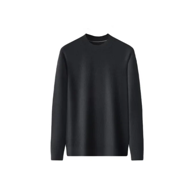 Red Bean Warm Thickened Sweater Men's-0