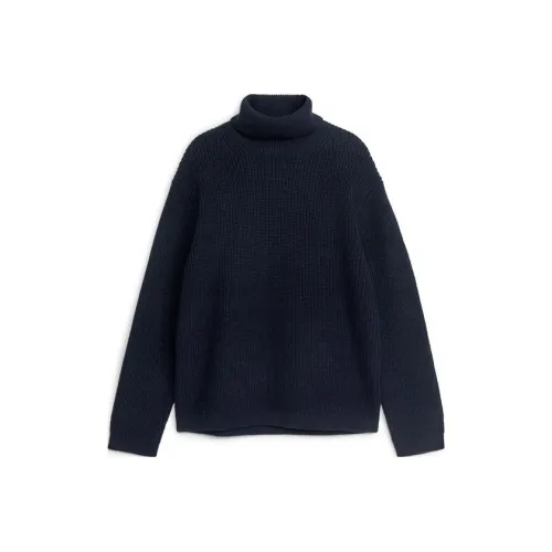 ARKET Sweaters Men Dark Blue