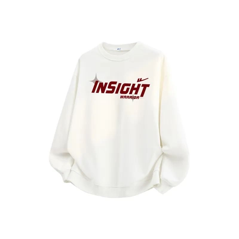 Warrior Sweatshirt Unisex White-5