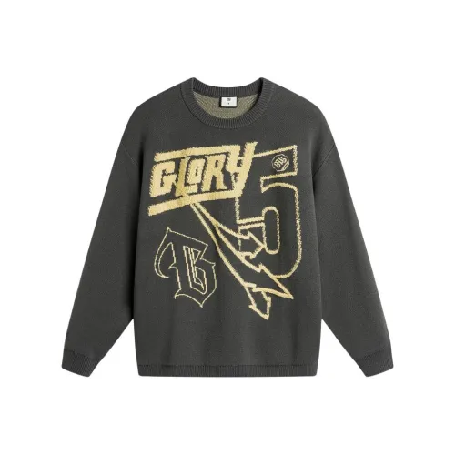 LiNing Badfive Knitwear Men's Obsidian Gray