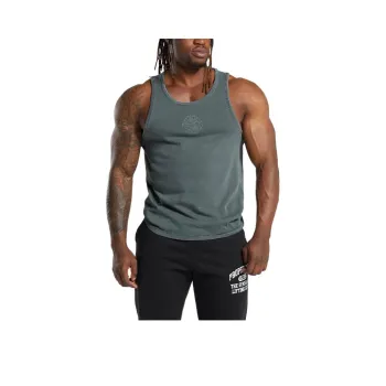 GYMSHARK Tank Tops Men's Goods Cyan