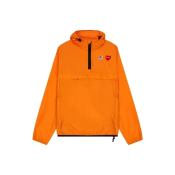 Comme Des Garcons Play X K Way Claude Half Zip Jacket