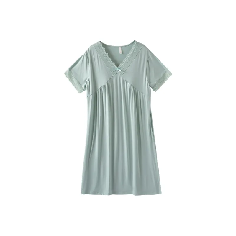 FENTENGCARE Nightgown Women's Teal-0