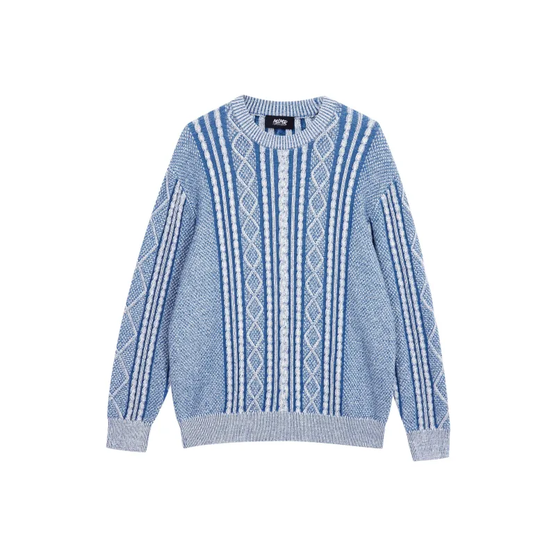MLMR Knitwear Unisex E42 Orion Blue-0