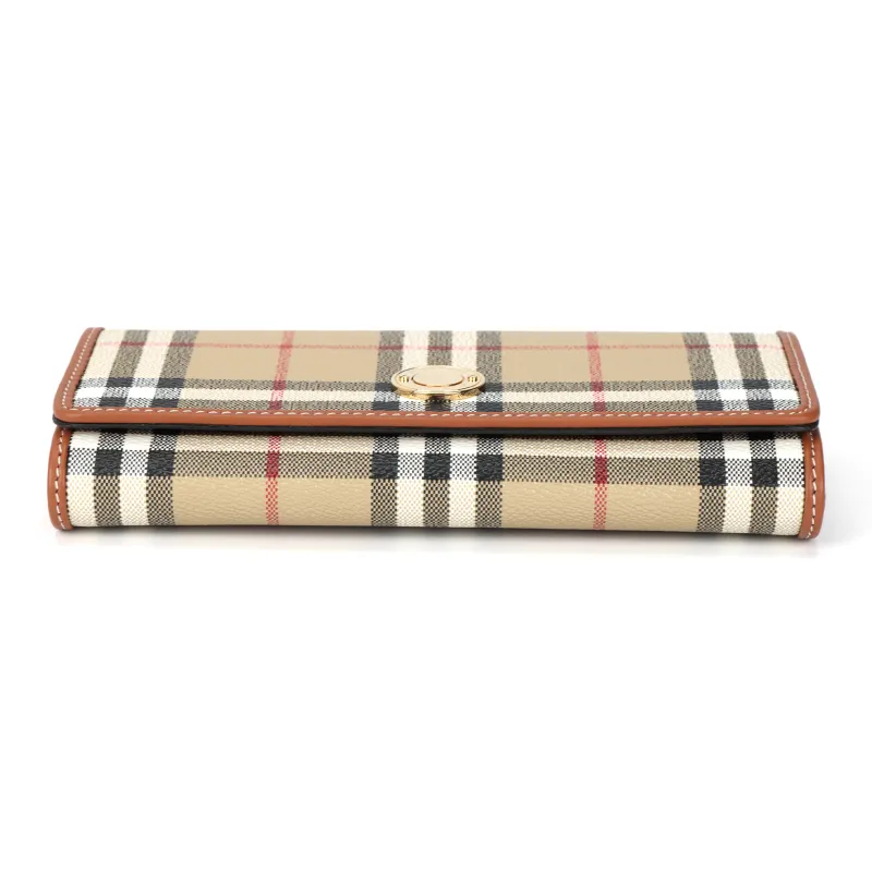Burberry Leather Wallet Women's Archive Beige-3