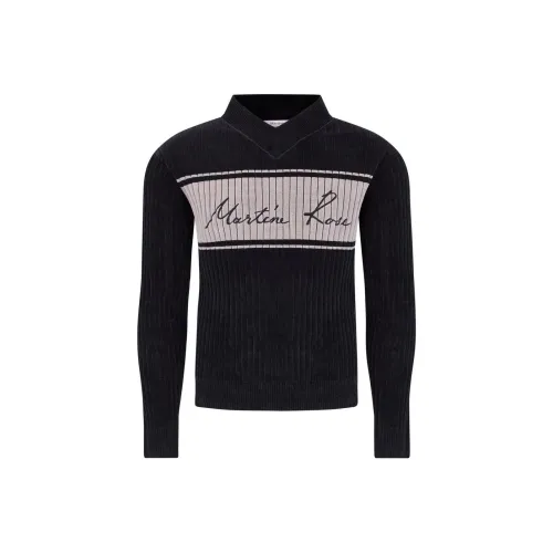 Martine Rose Chenille V Neck Knitted Jumper