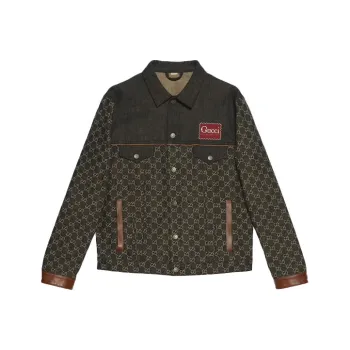 GUCCI Jackets & Coats Men's Brown