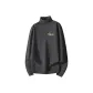[Thickened and Fleece-Lined]Dark Gray (M02 New Year Snake Chest Logo)