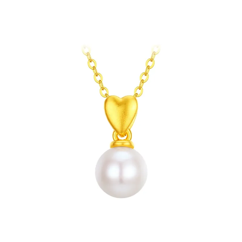 CHINA GOLD Pearl Necklaces Women's-0