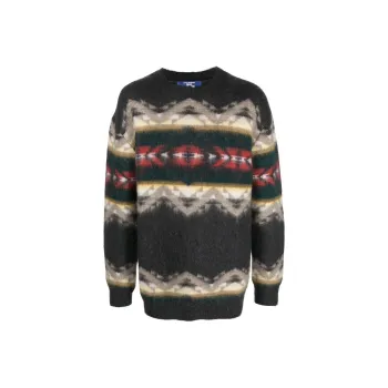JUNYA WATANABE Pendleton Crewneck Knitted Sweater
