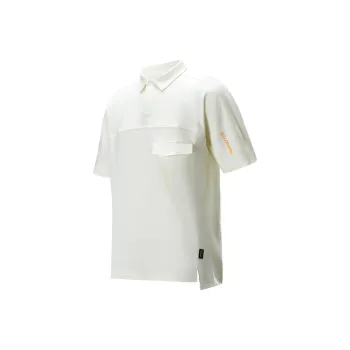 SALOMON BOARDWORKS SS POLO M Polo Shirt Men's Vanilla