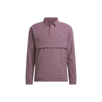 Adidas Free Shipping With AdiClub Ultimate365 Tour WIND.RDY Quarter Zip Pullover