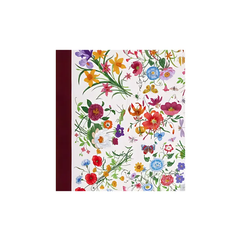 GUCCI X Vittorino Accornero 1970s Giardini Di Seta Scar-1