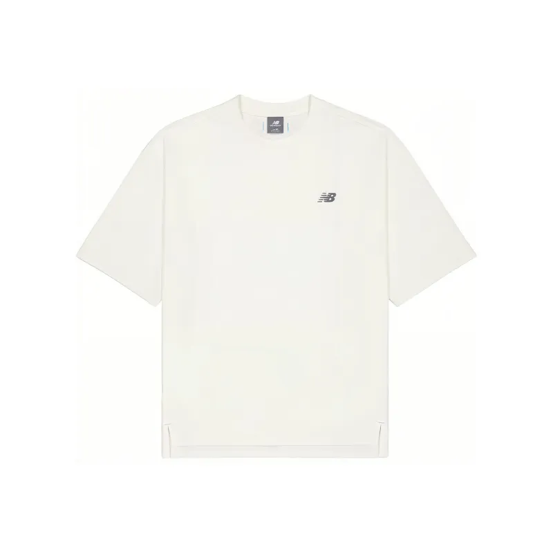 New Balance Shifted Oversized T Shirt Men's White-0