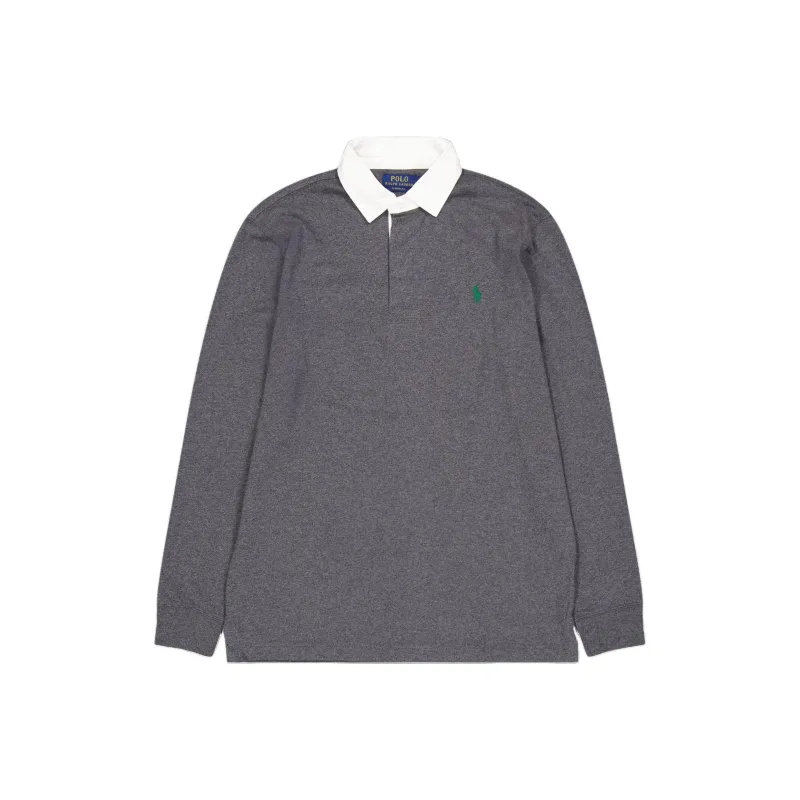 Polo Ralph Lauren Logo Embroidered Rugby Polo Shirt-0