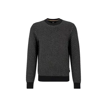 HUGO BOSS FW24 Sweater Men's Black