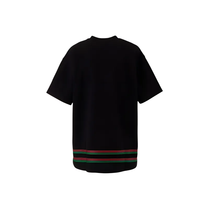 Onitsuka Tiger T Shirt Unisex Black-1