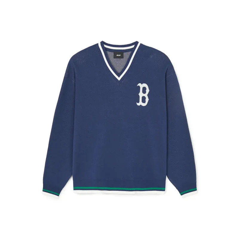MLB Sweaters Men Blue-0
